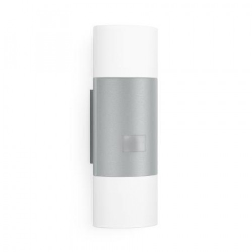 Steinel, L 910 LED/S, Silver Designer Sensor Outdoor Light (755 lm)