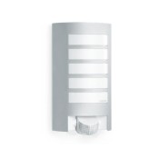 Steinel, L 12/AL, Aluminium Sensor Outdoor Light with Aluminium Trim Panel