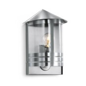 Steinel, L 170 S, Sensor Outdoor Light with Stainless Steel Trim Panel