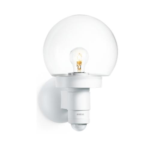 Steinel, L 115 S/W, Sensor Outdoor Light - Hand-Blown Crystal Glass, WHT(240)