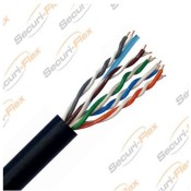 SFX CW1128 0.5mm Telephone Cable 100m, 10 Pair Black PE (SFX/CW1128-10-PE-BLK)