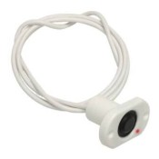 Dantech, DA123/F/CC, White, Flush Mount, Normally Closed with Self-Protection Loop