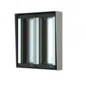 Videx, 8884, 8000 Series 4 Module 2 Row Aluminium Surface Frame & Box