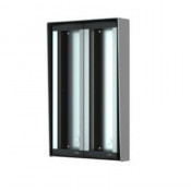 Videx, 8886, 8000 Series 6 module 2 Row Aluminium Surface Frame & Box