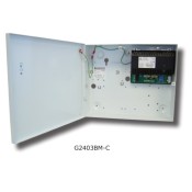 Elmdene, G2410BM-E, 24V (27.6V) dc 10A SMPSU - E-Enclosure, hinge lid, 420H x 400W x 80D