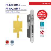 ICS (FR-GK231-M-R) Right hand Monitored Electric Release, Fire Tested