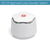 ELS3A4AO, Loop Sounder System - White Sounder Deep Isolator Base