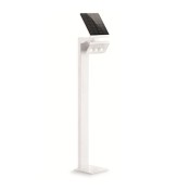 Steinel, XSolar GL-S/W, Solar LED Sensor Light with Heightadjustable Base