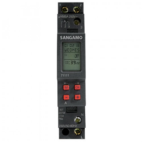 SANGAMO (71111) Standard 1 Module 1 Channel, 7 Day, 46 Operations