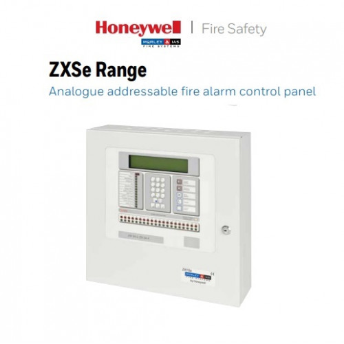 721-002-301, ZX5Se 1-5 Loop Control Panel complete with stainless steel door and bezel