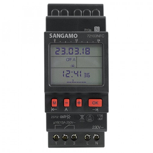 SANGAMO (72103NFC) Astro NFC 1 Module 1 Channel, 24 hr Timer, 56 Operations