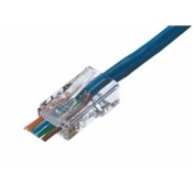 Ideal Networks (85-372) Cat5e Feed-Thru RJ-45 Modular Plug - Pack of 100