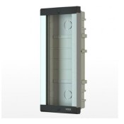 Videx, 8852, 8000 Series 2 Module Flush Backbox - Aluminium