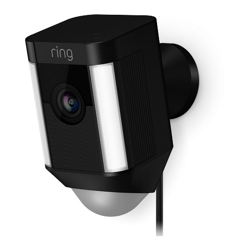 RING (8SH2P7-BEU0) Hardwired Spotlight Cam - Black