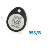 Videx, 955/B, Black Proximity Fob - ABS Plastic