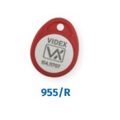 Videx, 955/R, Red Proximity Fob - ABS Plastic