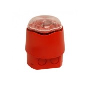958CHL1101, Banshee Excel Lite CHL - Red with Clear Beacon, Deep Base