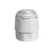 958CHL1601, Banshee Excel Lite CHL - White with Clear Beacon, Deep Base