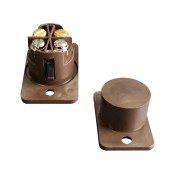 KnightP, A45B, 4 Screw Single Reed Flush Contact +Tamper Brown (Grade 2)