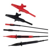 Kewtech, ACC020, Snap-Lok 4mm Shrouded Test Leads Red and Black