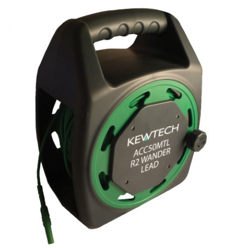 Kewtech, ACC50MTL, 50M Test Lead Extension Reel