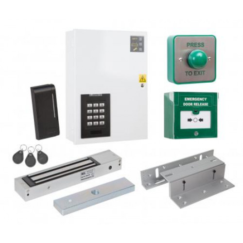 ACKIT-4, Complete Access Control Kit inc. PX2000, RD26-C, ML600, EBGBWOC02/PTE, EDR-1, BK600ZL, KP-FOB