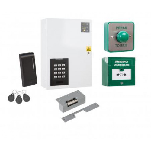 ACKIT-5, Complete Access Control Kit inc. PX2000, RD26-C, EBGBWOC02/PTE, EDR-1, DS-001, KP-FOB