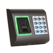 ACL805SUW-BS-G, Biometric Swipe Reader with Keypad, FP, Wiegand, Grey
