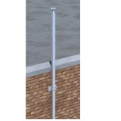 Altron, ACP1/MSF, 3M Wall Pole Minimum Stand Off