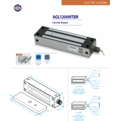 ICS (AGL1200NTBR) EXTERNAL MAGNET, Holding force up to 1200lbs, IP67