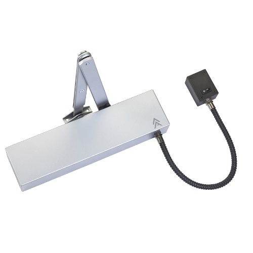 Arrow, AR623EM-S-S, Univ EM Door Closer, Silver Finish, Power 3 (60Kg)