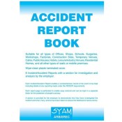 SYAM (ARB/8REC) Accident Report Book, A4 Format