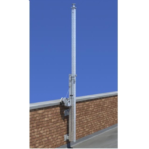 Altron, AW1980/5/PAINT, 5M Parapet Tilt Down CCTV Poles