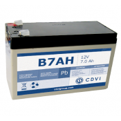 CDVI, B7.5, 12Vdc, 7AH Rechargeable Battery