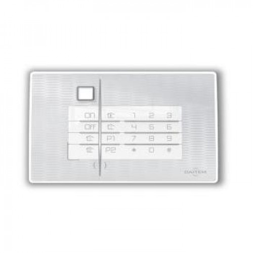 Daitem (BH800AX) Custom Fascia For SH640AX Keypad (Titanium Finish)