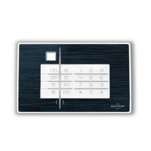 Daitem (BH801AX) Custom Fascia for SH640AX Keypad (Slate Finish)