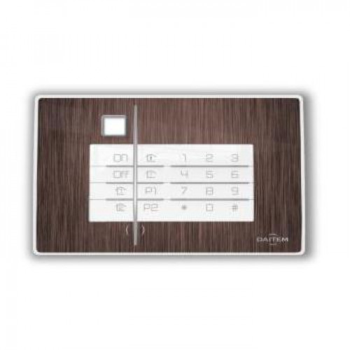 Daitem (BH803AX) Custom fascia for SH640AX Keypad (Wenge Finish)