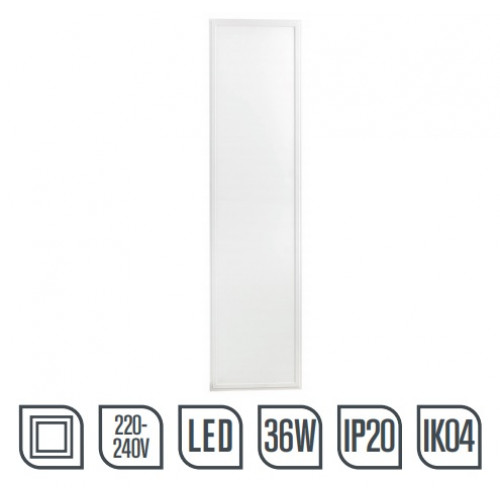 Red Arrow, BLP12336-30, Bastion LED Panel 36W 3000K 1195x295mm