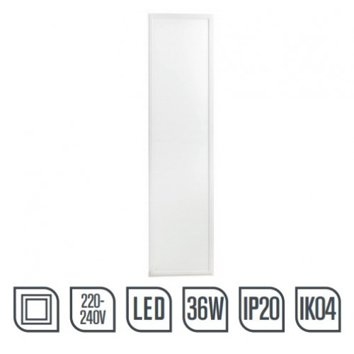 Red Arrow, BLP12336-40, Bastion LED Panel 36W 4000K 1195x295mm