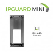 BSN3, Surface Housing for IPGUARD MINI, Black Matt Brushed Aluminium