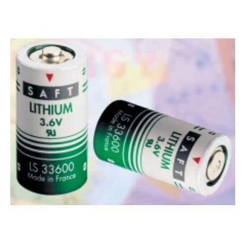 SAFT, BT04633-X4, LS33600 3.6V 17Ah D-Size Lithium Battery (Pack Of 4)
