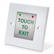 BTS-85UK-TTE, Touch Sensitive UK Gang Size with 'TOUCH TO EXIT'