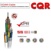 CQR (CABCCA6/BR/100M) 6 Core Brown 100m Type 3 PVC Sheathed CCA Cable