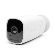 CAM400-WHITE-TUYA, Wireless WI-FI Video Camera, White (4 Batteries for extra life)
