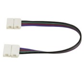 Save Light, CD-DEND-RGB, Grip LED Strip 10mm Double End Connector RGB