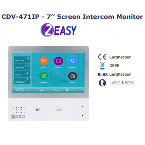 CDV (CDV-471IP) 2EASY IP internal monitor