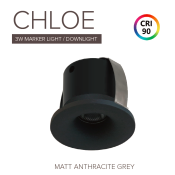 Save Light (CHLOE-BZL-AB-3/4K) Chloe Antique Brass Bezel with Fitting 3000K/ 4000K