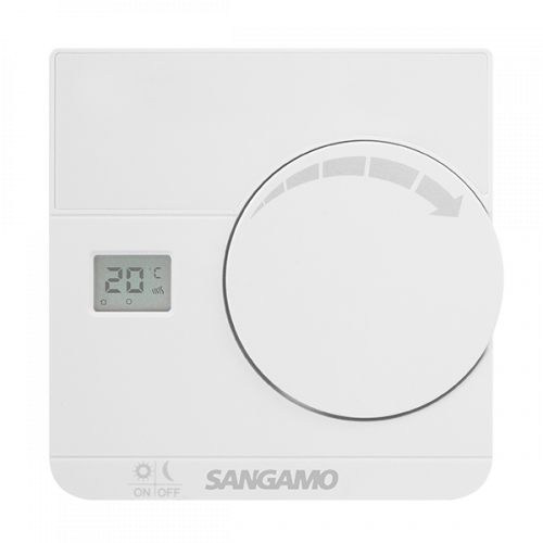 SANGAMO (CHPRSTATD) CHOICE PLUS ROOM THERMOSTAT DIGITAL WHITE