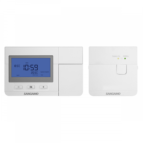 ESP (CHPRSTATDPRF) CHOICE PLUS ROOM THERMOSTAT DIGITAL WHITE WIRELESS PROGRAMMABLE