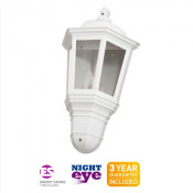 Timeguard (CLLEDH43WH) LED Half Carriage Lantern – White